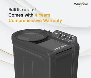 Whirlpool 7.0 Kg 5 Star MAGIC CLEAN Semi-Automatic Top Loading Washing Machine (MAGIC CLEAN RYL SRS 7.0 GREY DAZZLE (5YR), 4 Year Comprehensive Warranty, 1400 RPM Motor, 5 Year Motor Warranty) 