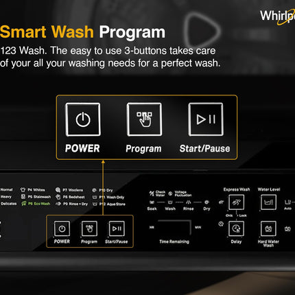 Whirlpool 7 kg Magic Clean 5 Star Fully Automatic Top Load Washing Machine Grey (MAGIC CLEAN 7.0 GENX GREY 5YMW) 