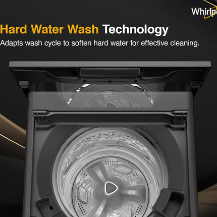 Whirlpool 7 kg Magic Clean 5 Star Fully Automatic Top Load Washing Machine Grey (MAGIC CLEAN 7.0 GENX GREY 5YMW) 