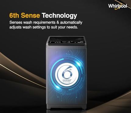Whirlpool 7 kg Magic Clean 5 Star Fully Automatic Top Load Washing Machine Grey (MAGIC CLEAN 7.0 GENX GREY 5YMW) 