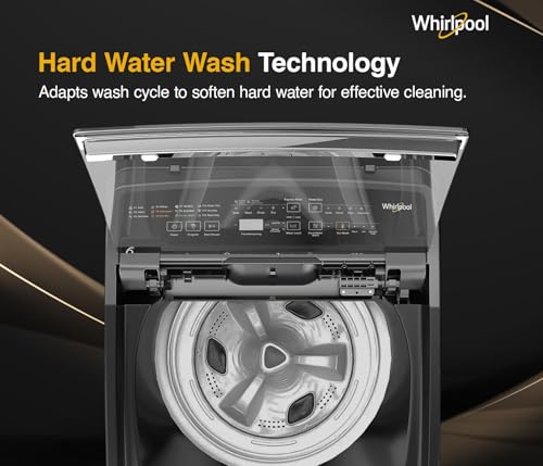 Whirlpool 8 Kg 5 Star Stainwash Royal Plus Fully Automatic Top Load Washing Machine (SW ROYAL PLUS H 8 KG GREY 10YMW with In-Built Heater) 