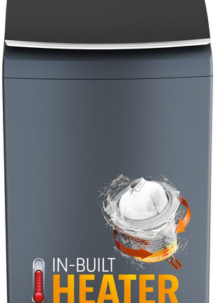 Whirlpool 9 Kg 5 Star Bloomwash Pro Fully-Automatic Top Loading Washing Machine - Built In Heater (360 BW PRO H 9.0 MIDNIGHT GREY 10YMW) 