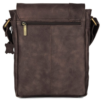 WildHorn Genuine Leather Side Bag for Men | Stylish, Spacious & Durable | Perfect for Daily Use & Travel | Adjustable Strap | 1-Year Warranty 