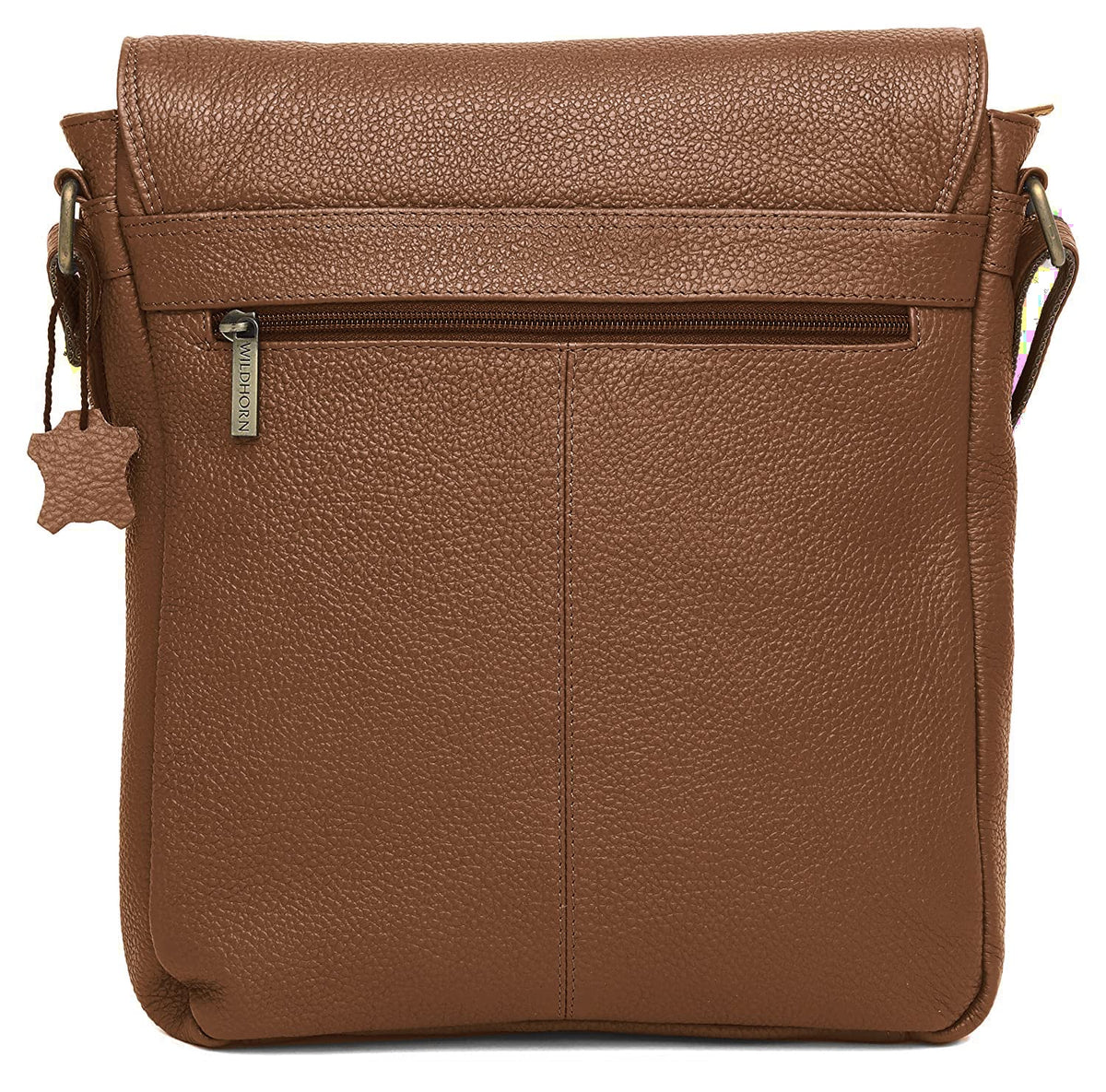 WildHorn Genuine Leather Sling Bag for Men | Stylish, Spacious & Built to Last | Adjustable Strap | 1-Year Warranty 