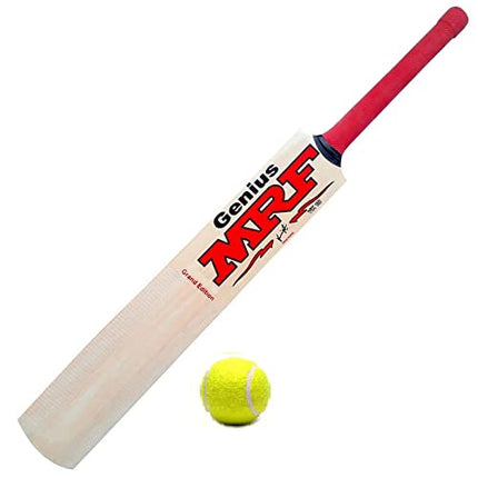 Willow Cricket Bat M Size 3 (6 to 9 Year Year Old Kids) with Ball Pack of 1, Wood Cricket bat kit Set 