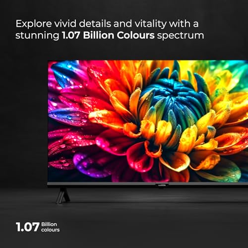 Wobble 109.22 cm (43 inches) QD Series 4K Ultra HD Smart QLED Google TV WB43GTAW9602QD (Black) 