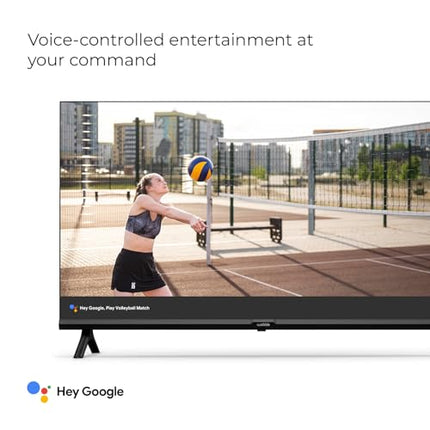 Wobble 109.22 cm (43 inches) QD Series 4K Ultra HD Smart QLED Google TV WB43GTAW9602QD (Black) 