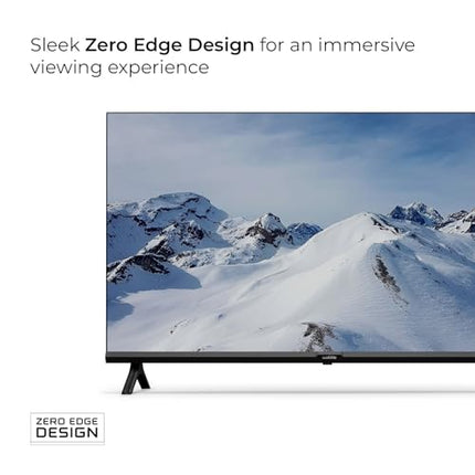 Wobble 109.22 cm (43 inches) QD Series 4K Ultra HD Smart QLED Google TV WB43GTAW9602QD (Black) 