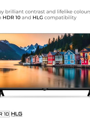Wobble 127 cm (50 inches) QD Series 4K Ultra HD Smart QLED Google TV WB50GTAW9602QD (Black) 