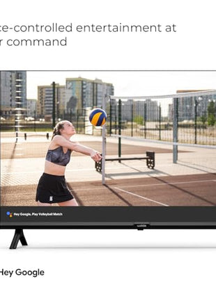 Wobble 127 cm (50 inches) QD Series 4K Ultra HD Smart QLED Google TV WB50GTAW9602QD (Black) 