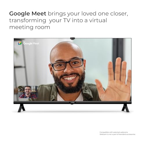 Wobble 127 cm (50 inches) QD Series 4K Ultra HD Smart QLED Google TV WB50GTAW9602QD (Black) 