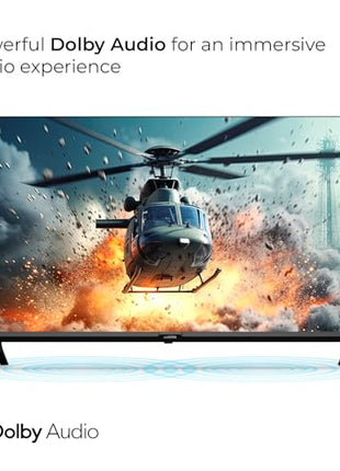 Wobble 127 cm (50 inches) QD Series 4K Ultra HD Smart QLED Google TV WB50GTAW9602QD (Black) 