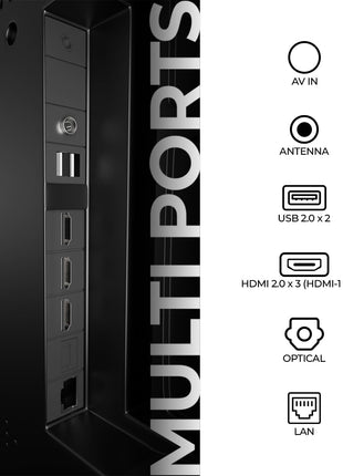 Wobble 127 cm (50 inches) QD Series 4K Ultra HD Smart QLED Google TV WB50GTAW9602QD (Black) 