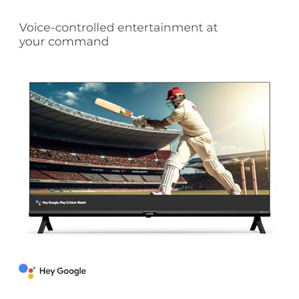 Wobble 139.7 cm (55 inches) QD Series 4K Ultra HD Smart QLED Google TV WB55GTAW9602QD (Black) 