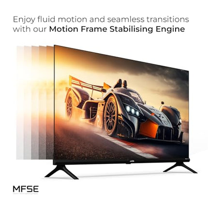 Wobble 139.7 cm (55 inches) QD Series 4K Ultra HD Smart QLED Google TV WB55GTAW9602QD (Black) 