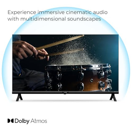 Wobble 139.7 cm (55 inches) QD Series 4K Ultra HD Smart QLED Google TV WB55GTAW9602QD (Black) 