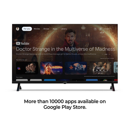 Wobble 139.7 cm (55 inches) QD Series 4K Ultra HD Smart QLED Google TV WB55GTAW9602QD (Black) 