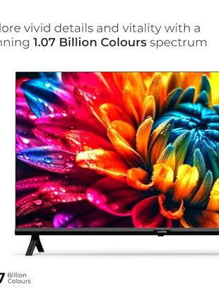 Wobble 139.7 cm (55 inches) QD Series 4K Ultra HD Smart QLED Google TV WB55GTAW9602QD (Black) 