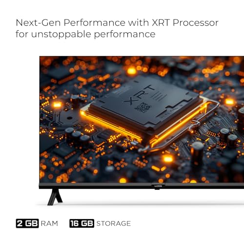 Wobble 139.7 cm (55 inches) QD Series 4K Ultra HD Smart QLED Google TV WB55GTAW9602QD (Black) 