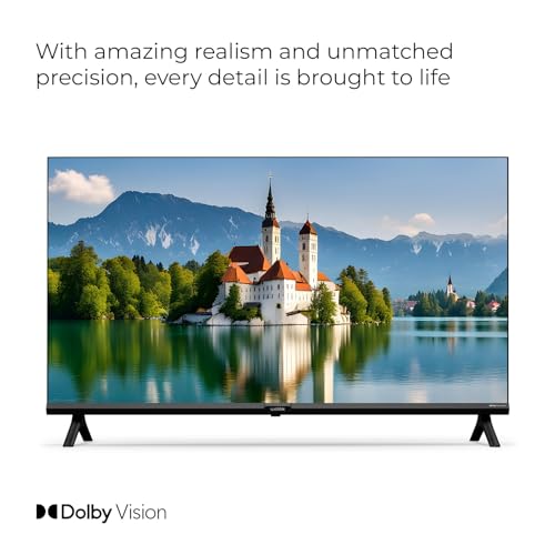 Wobble 139.7 cm (55 inches) QD Series 4K Ultra HD Smart QLED Google TV WB55GTAW9602QD (Black) 