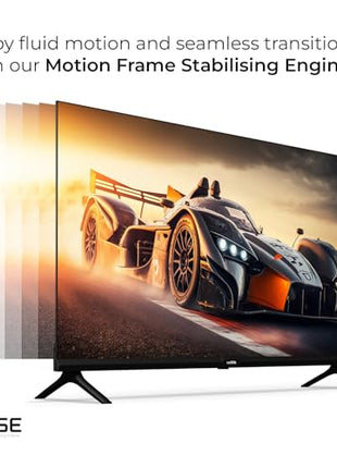 Wobble 139.7 cm (55 inches) QD Series 4K Ultra HD Smart QLED Google TV WB55GTAW9602QD (Black) 