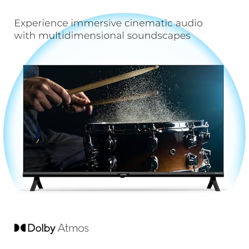 Wobble 139.7 cm (55 inches) QD Series 4K Ultra HD Smart QLED Google TV WB55GTAW9602QD (Black) 