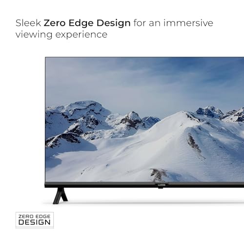 Wobble 139.7 cm (55 inches) UD Series 4K Ultra HD Smart LED Google TV WB55GTAW9602UDFL (Black) 