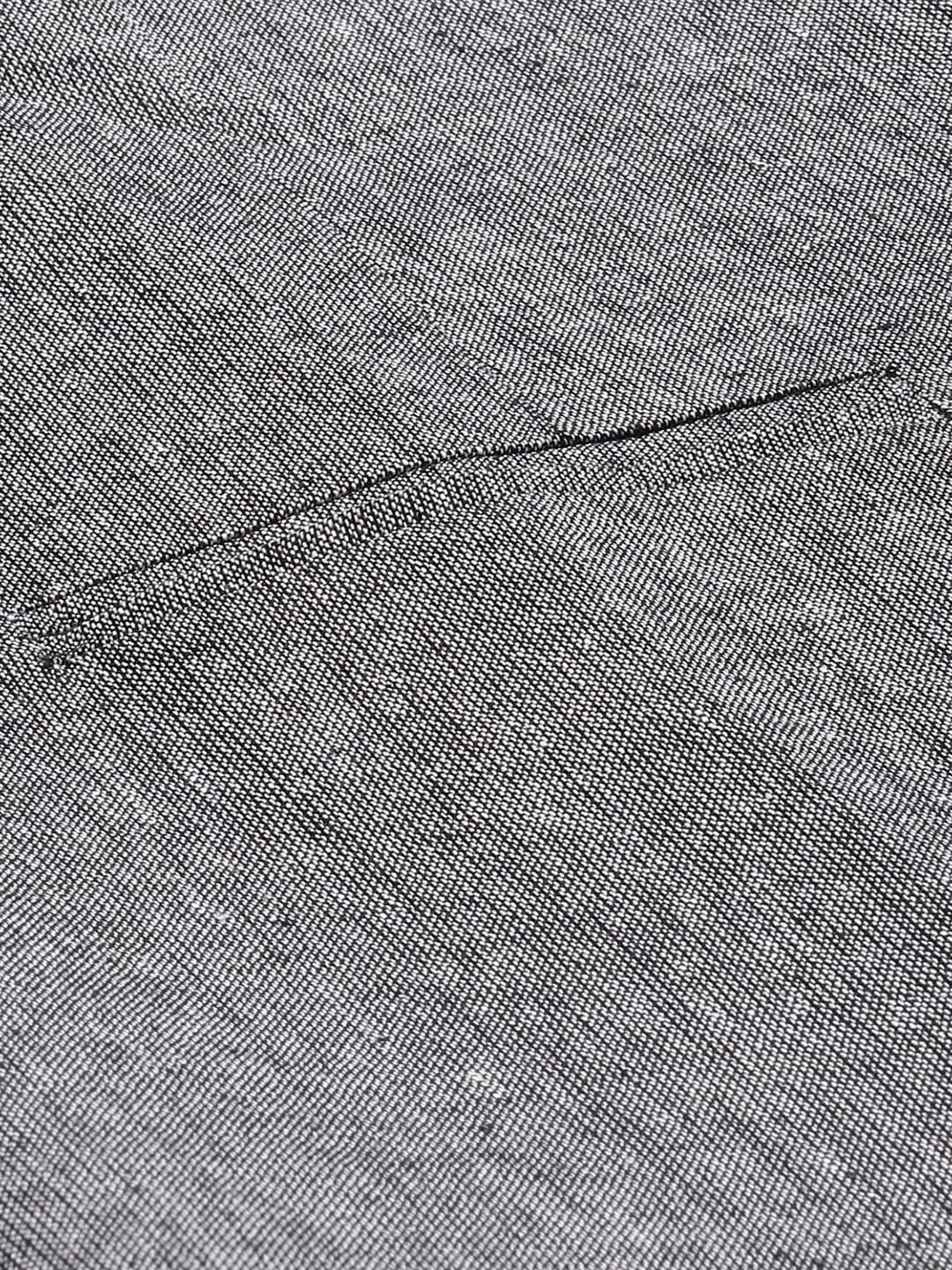 Women Grey Solid Regular Fit Single Breasted Blazer 