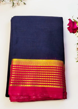 Women Mesmerizing Mysore Silk Saree Collection (Blue) 
