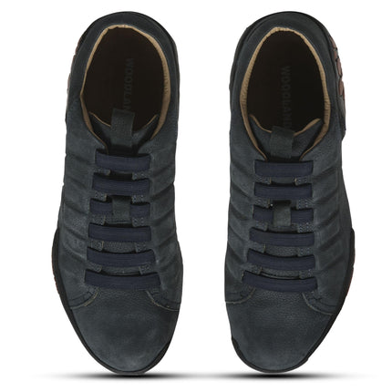 Woodland Men's Leather Moccasins-8 UK (42 EU) (9 US) (GC 3013118_DNAVY 4) 