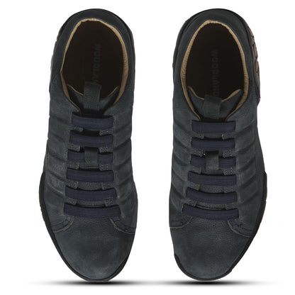 Woodland Men's Leather Moccasins-8 UK (42 EU) (9 US) (GC 3013118_DNAVY 4) 