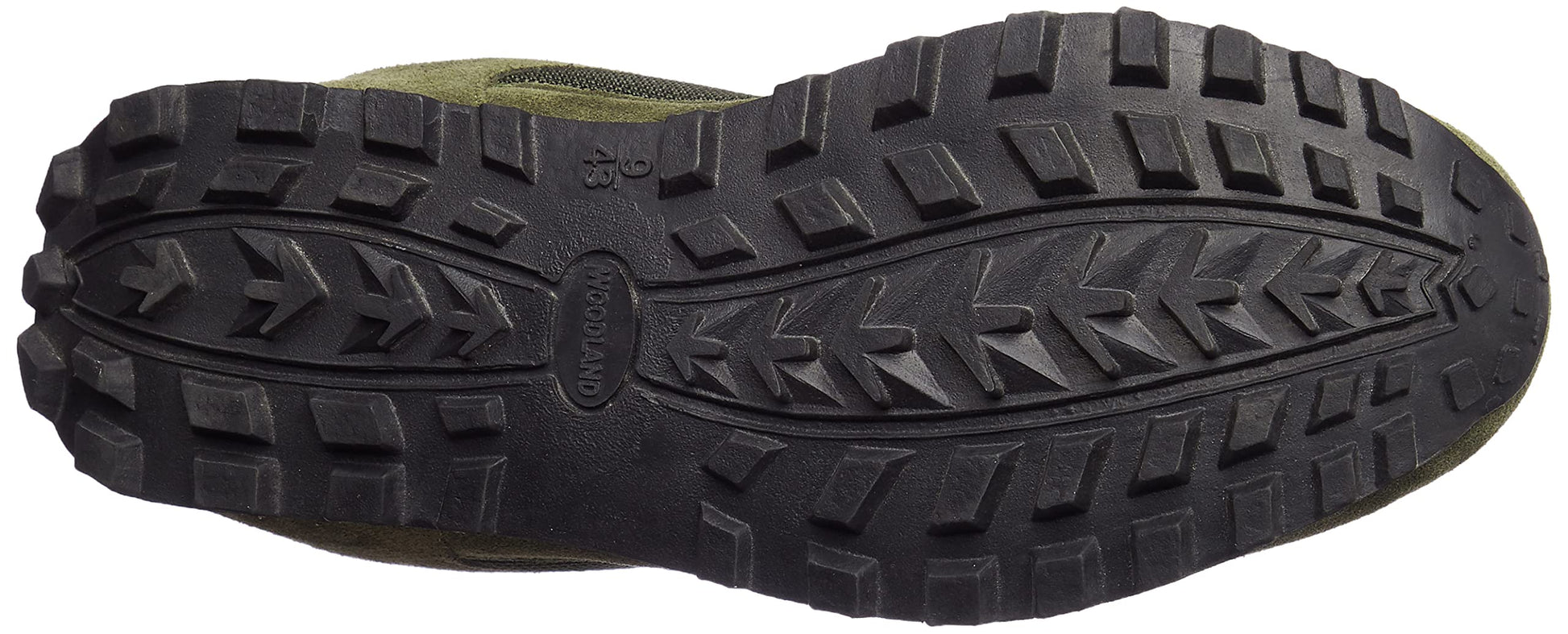 Woodland Men's Olive Sneaker-11 UK 45 EU (OGJ 4327022) 