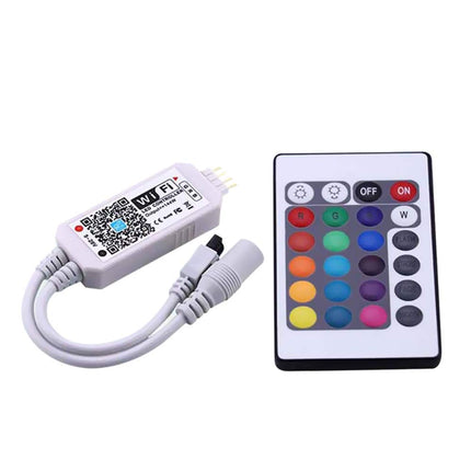 XERGY Led Strip Lights with Power Supply Color Changing 5050 RGB 150 LED's Rope Light Kit for Bedroom, Home, DIY Decoration Christmas - 5 Meter (Smart Wi-Fi Control + IR Remote)(Red,Blue,Green) 