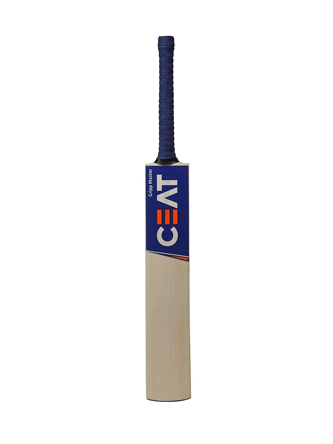 XTROKE Popular Willow Cricket Bat for Men's and Adult All Tennis Ball Full Size (Natural, Bat with Ball & Bat Cover Full Size), Wood, Multicolour 