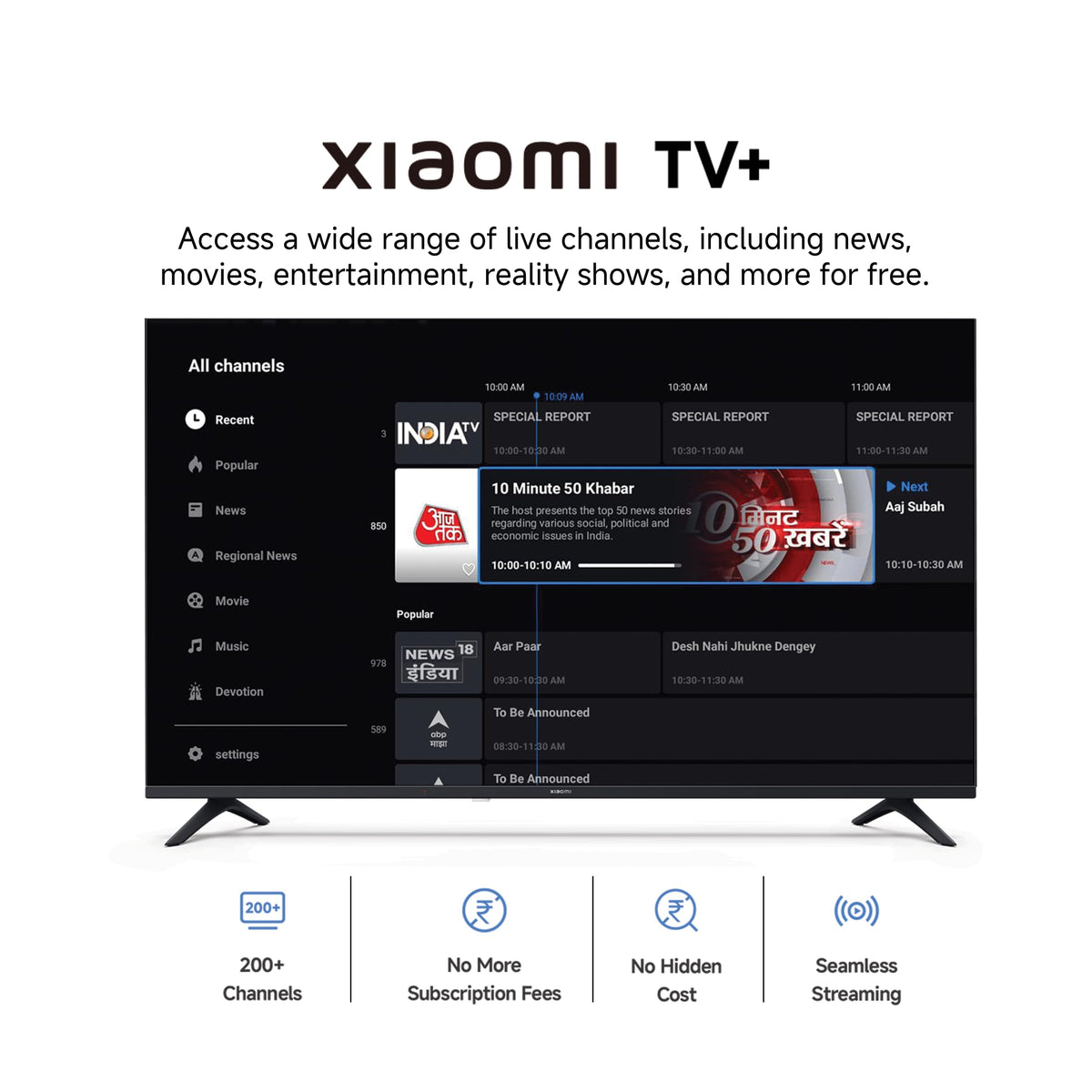 Xiaomi 108 cm (43 inch) A Full HD Smart Google LED TV L43MB-AFIN 