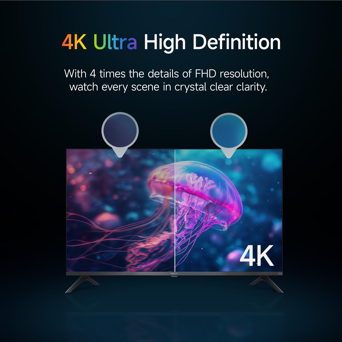 Xiaomi 108 cm (43 inch) FX Pro QLED Ultra HD 4K Smart Fire TV L43MB-FPIN 