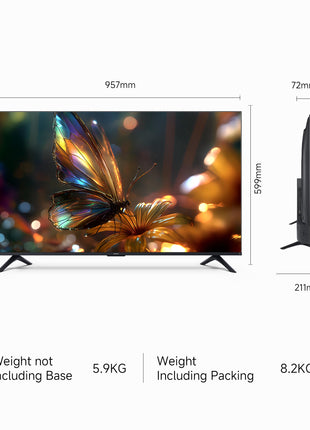 Xiaomi 108 cm (43 inch) FX Ultra HD 4K Smart LED Fire TV L43MB-FIN 