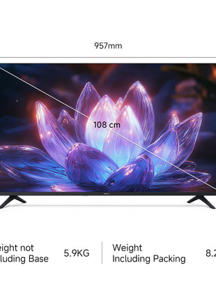 Xiaomi 108 cm (43 inch) X Ultra HD 4K Smart Google LED TV L43MB-AIN 
