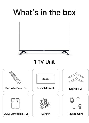 Xiaomi 108 cm (43 inch) X Ultra HD 4K Smart Google LED TV L43MB-AIN 