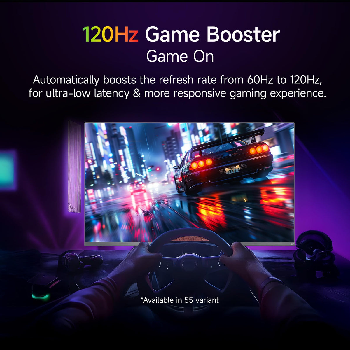 Xiaomi 138 cm (55 inch) FX Pro QLED Ultra HD 4K Smart Fire TV L55MB-FPIN 