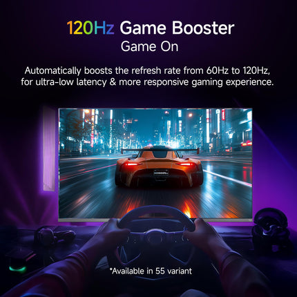 Xiaomi 138 cm (55 inch) FX Ultra HD 4K Smart LED Fire TV L55MB-FIN 