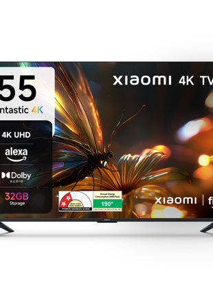 Xiaomi 138 cm (55 inch) FX Ultra HD 4K Smart LED Fire TV L55MB-FIN 