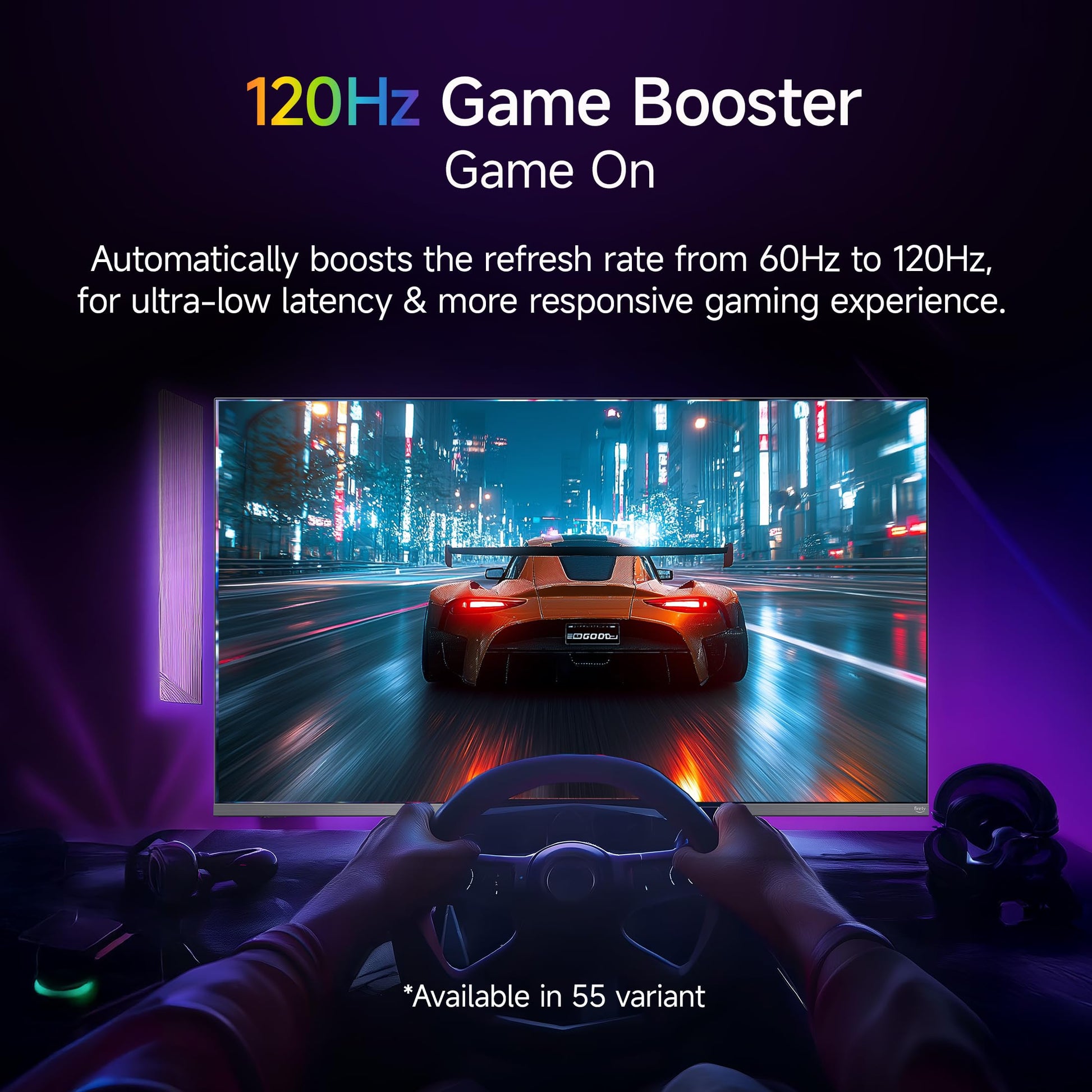 Xiaomi 138 cm (55 inch) FX Ultra HD 4K Smart LED Fire TV L55MB-FIN 