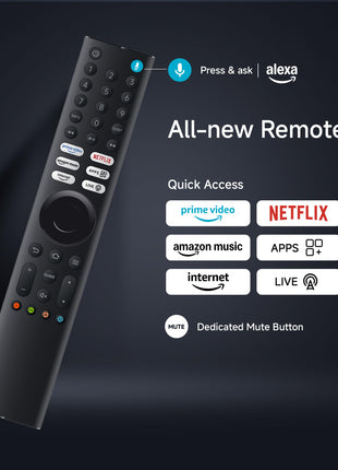 Xiaomi 138 cm (55 inch) FX Ultra HD 4K Smart LED Fire TV L55MB-FIN 