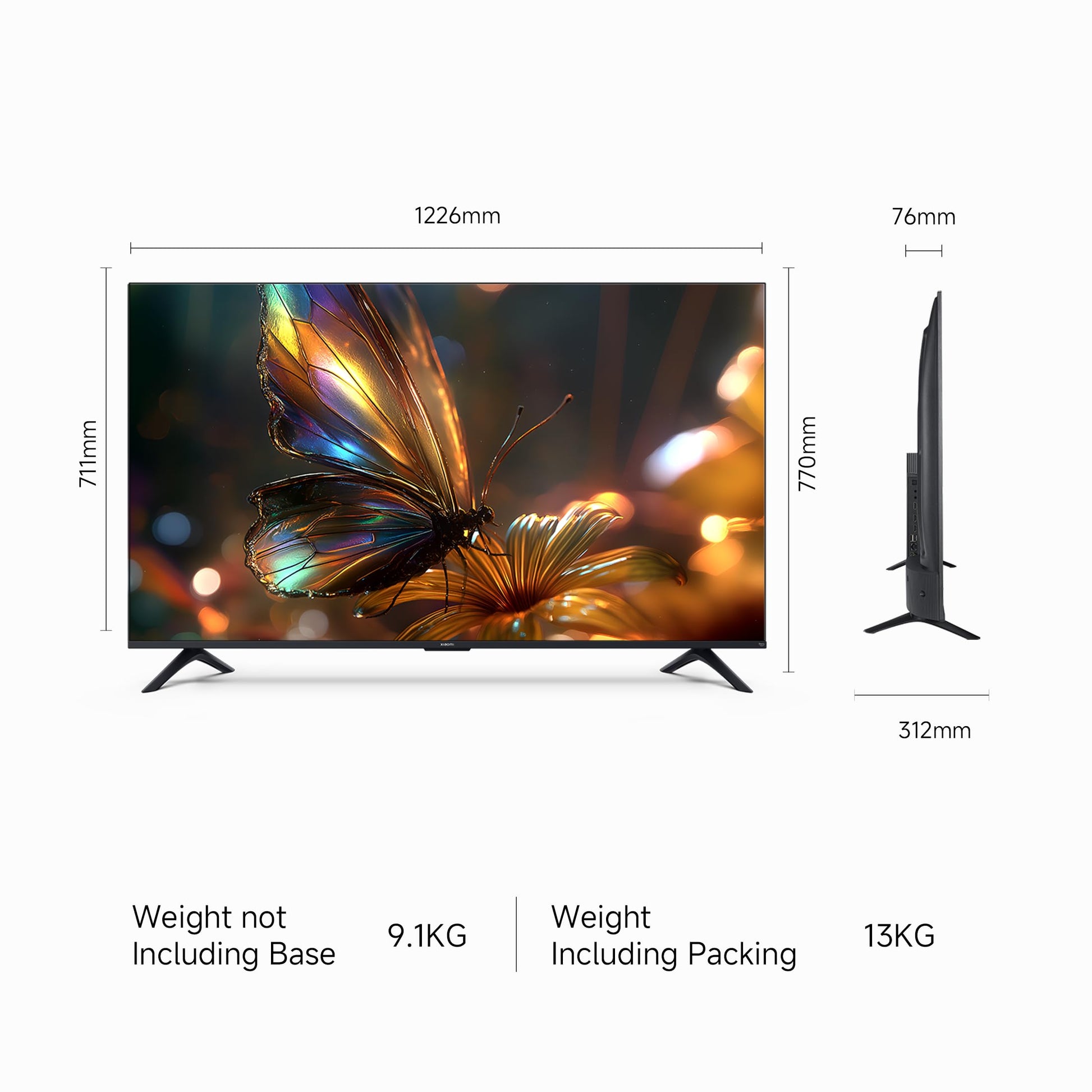 Xiaomi 138 cm (55 inch) FX Ultra HD 4K Smart LED Fire TV L55MB-FIN 