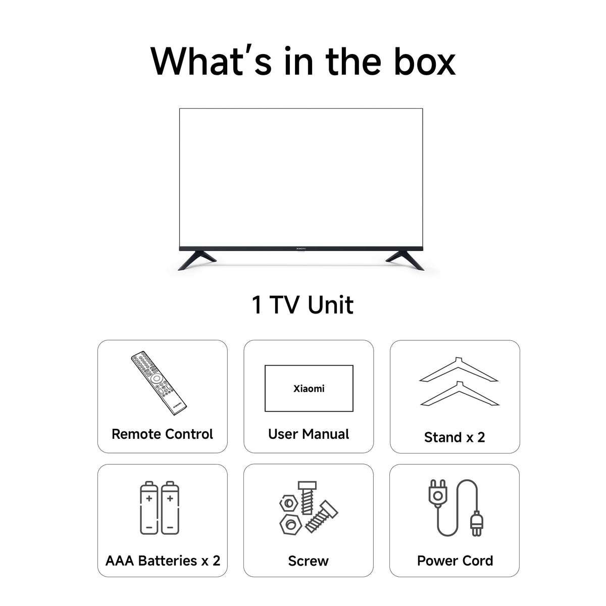 Xiaomi 80 cm (32 inch) F Series HD Ready Smart LED Fire TV L32MB-FIN 