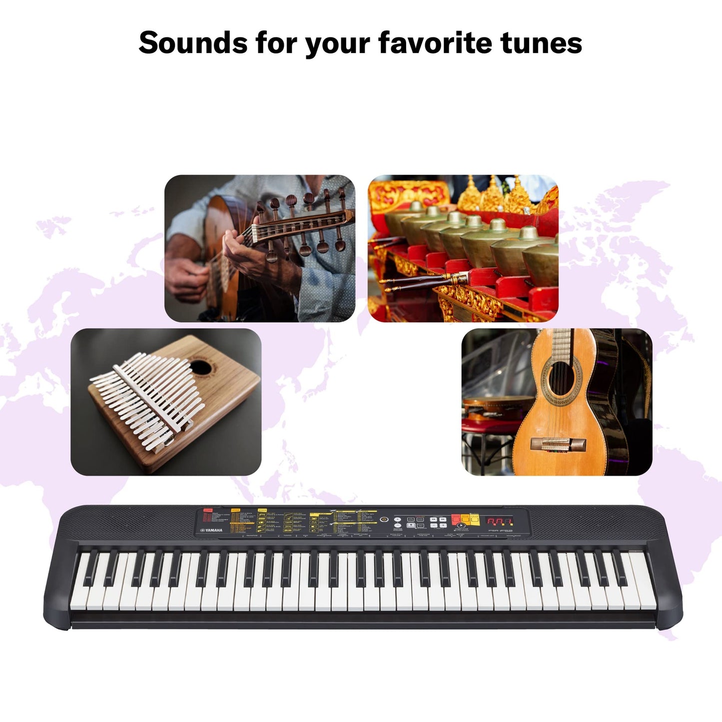 YAMAHA Psr-F52 Portable Keyboard With 61 Keys 