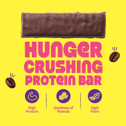 Yoga Bar Protein Minis Combo | Choco Peanut Butter + Coffee Crush | High Protein Snack Bars | 24 Pieces Each | 86g Protein per Pack | Healthy Snack | New Launch 