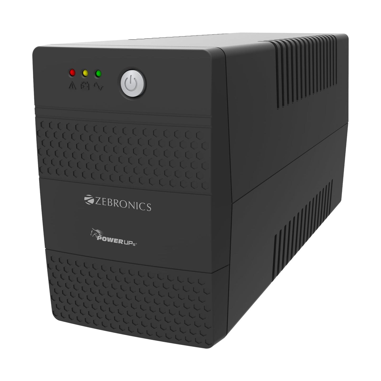 ZEBRONICS U735 600VA/360W Microcontroller Based UPS for Office Computers | Home PC with Auto Restart, Generator Compatible, Boost & Buck AVR, Built-in Protection, (Not for Routers) 