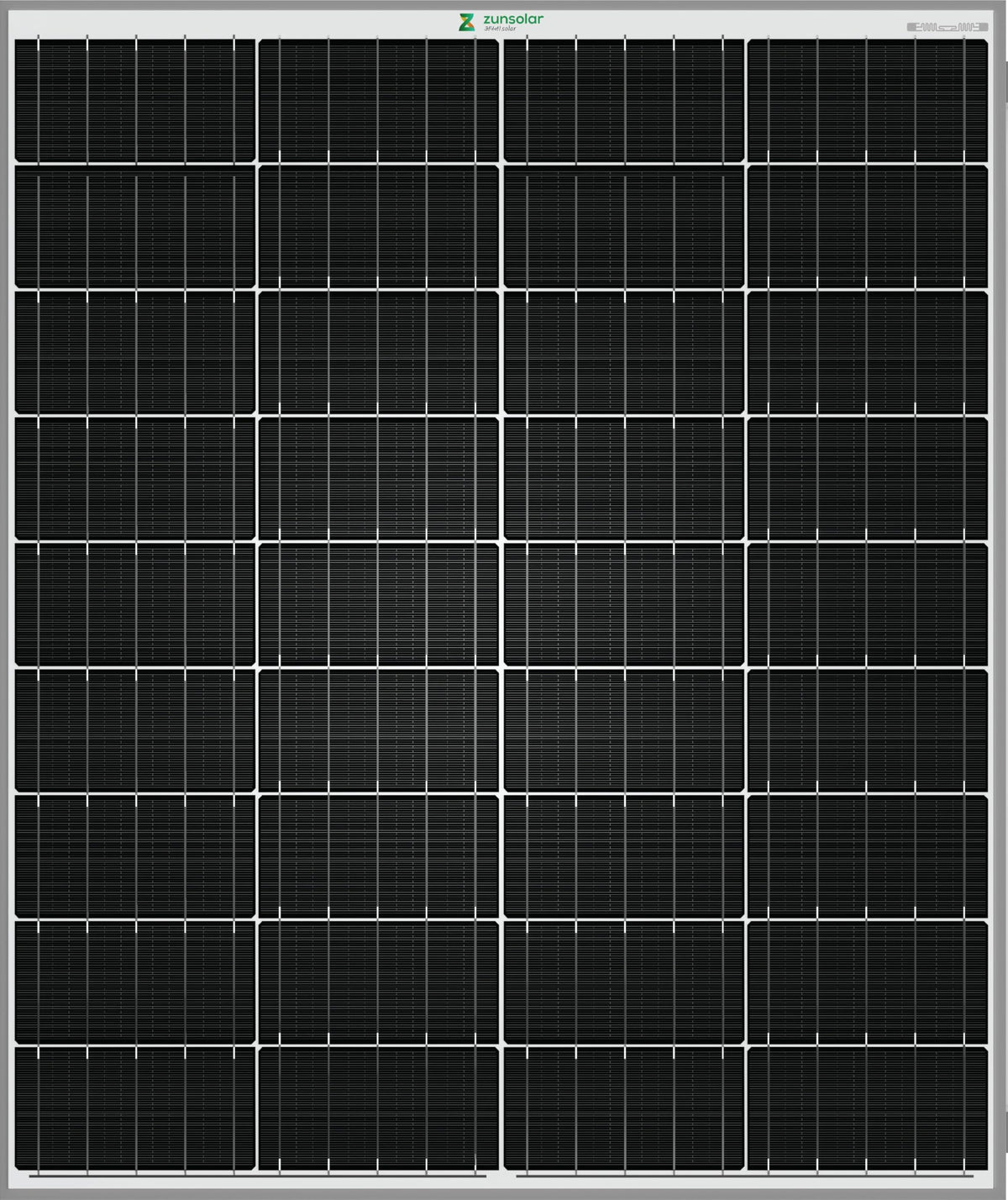 ZunSolar 110 Watt 12 Volt Mono PERC Solar Panel 